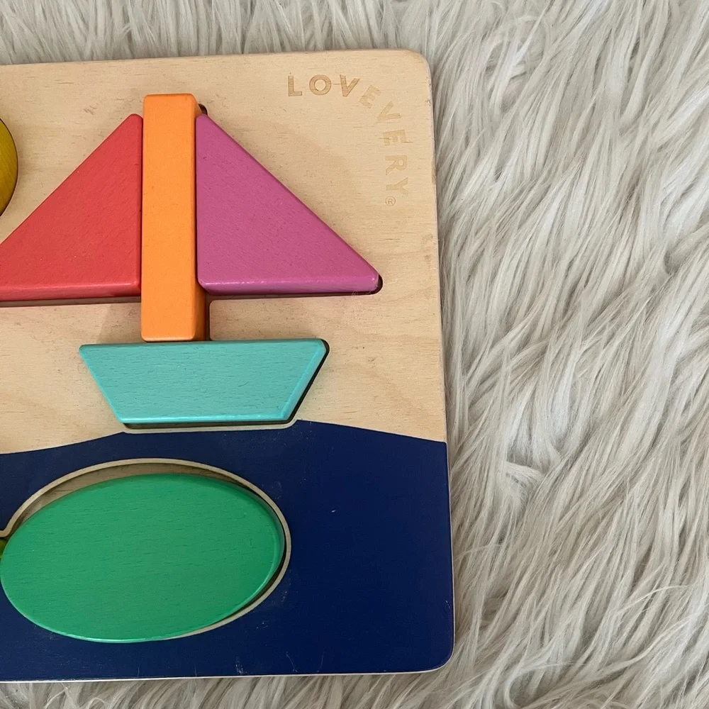 {LOVEVERY} Double-Sided Sunny Day Puzzle - The Helper Play Kit Months 25, 26, 27